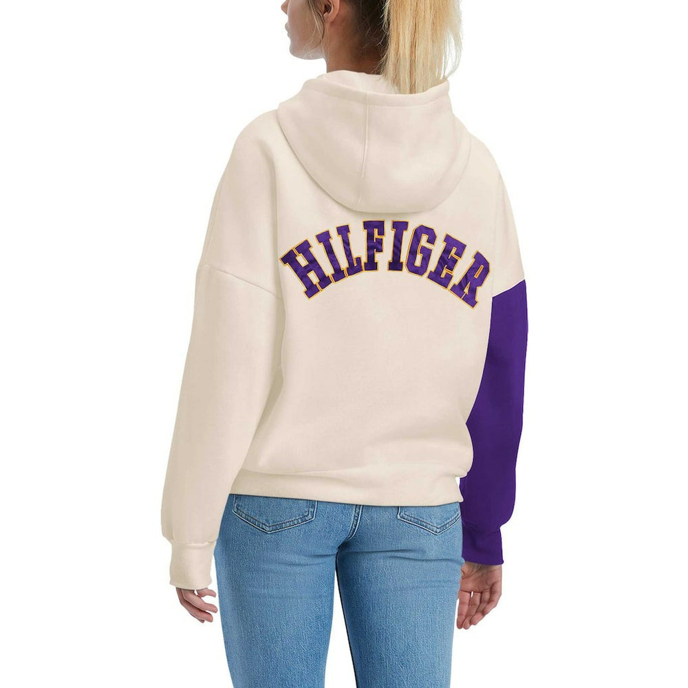 Minnesota Vikings Tommy Hilfiger Women's Harriet Pullover Hoodie | NFL US