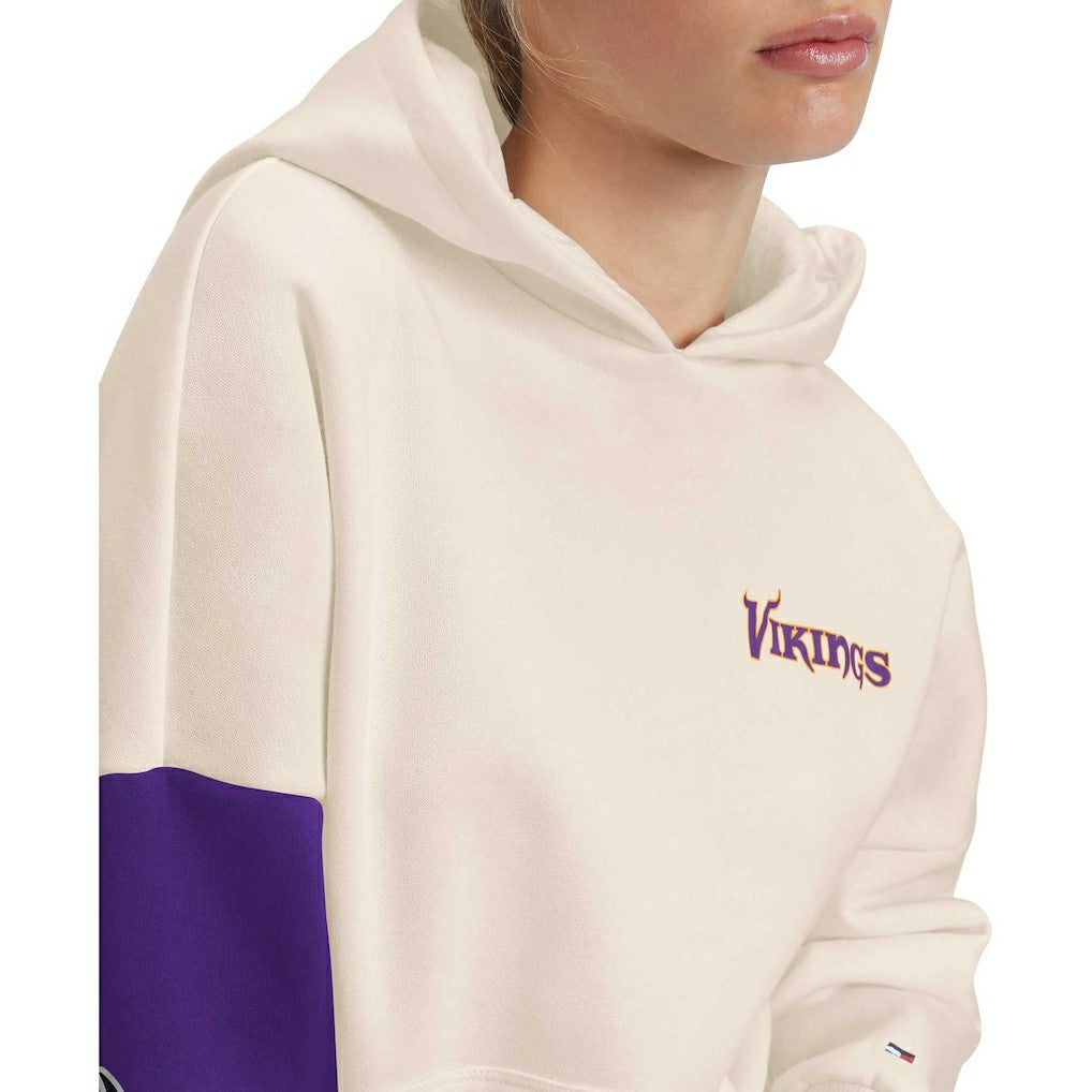 Minnesota Vikings Tommy Hilfiger Women's Harriet Pullover Hoodie | NFL US