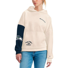 Seattle Seahawks Tommy Hilfiger Women's Harriet Pullover Hoodie | NFL Hot