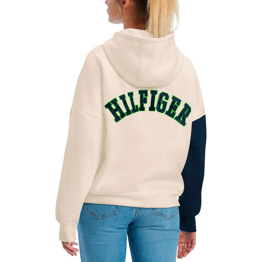 Seattle Seahawks Tommy Hilfiger Women's Harriet Pullover Hoodie | NFL Hot