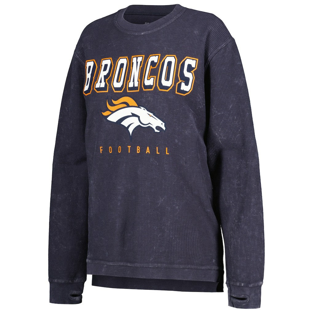 Denver Broncos G-III 4Her by Carl Banks Women's Comfy Cord Pullover Sweatshirt | NFL US
