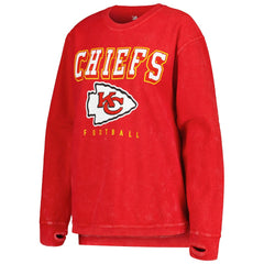 Kansas City Chiefs G-III 4Her by Carl Banks Women's Comfy Cord Pullover Sweatshirt | NFL US
