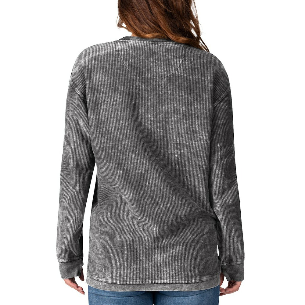 Las Vegas Raiders G-III 4Her by Carl Banks Women's Comfy Cord Pullover Sweatshirt | NFL Sale