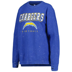 Los Angeles Chargers G-III 4Her by Carl Banks Women's Comfy Cord Pullover Sweatshirt | NFL New