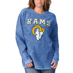 Los Angeles Rams G-III 4Her by Carl Banks Women's Comfy Cord Pullover Sweatshirt | NFL Discount