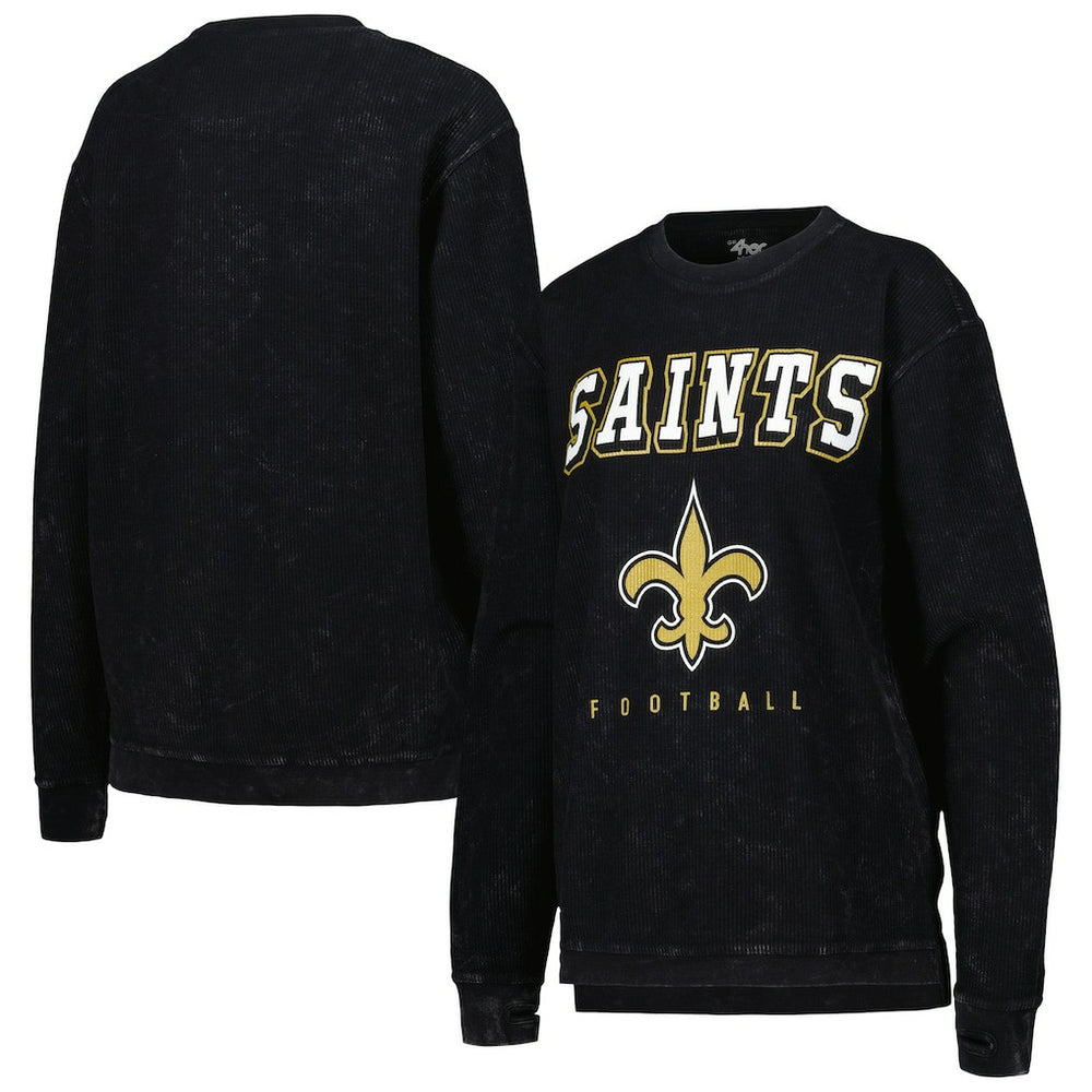 New Orleans Saints G-III 4Her by Carl Banks Women's Comfy Cord Pullover Sweatshirt | NFL On sale