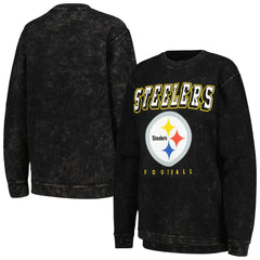 Pittsburgh Steelers G-III 4Her by Carl Banks Women's Comfy Cord Pullover Sweatshirt | NFL Sale