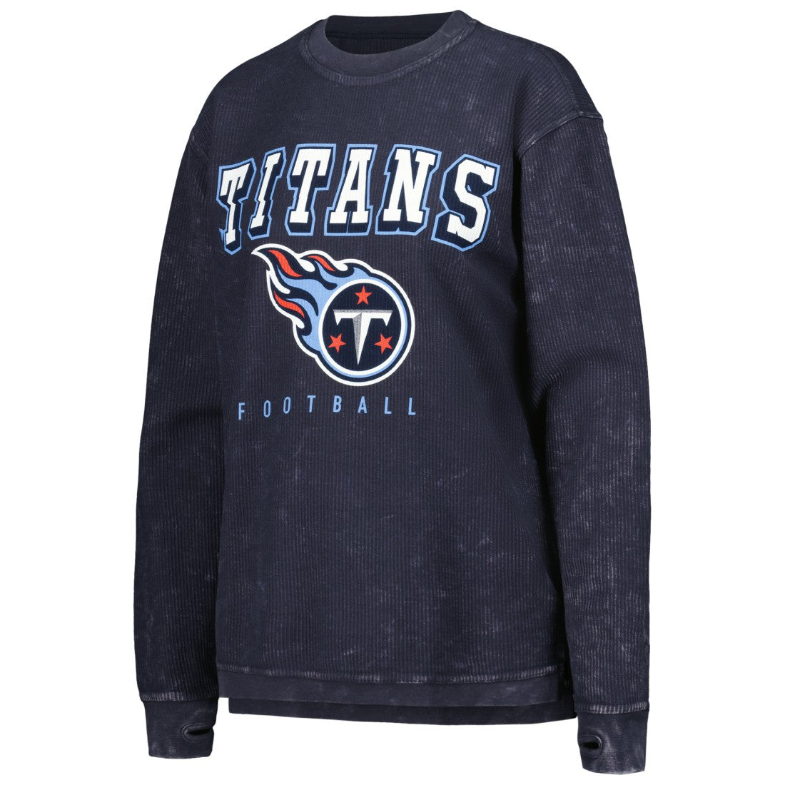 Tennessee Titans G-III 4Her by Carl Banks Women's Comfy Cord Pullover Sweatshirt | NFL US