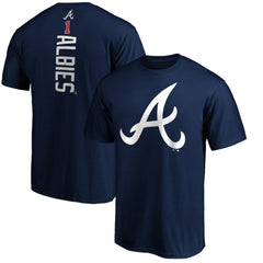 Ozzie Albies Atlanta Braves Playmaker Name & Number T-Shirt - MLB T-shirts