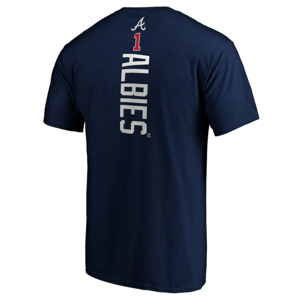 Ozzie Albies Atlanta Braves Playmaker Name & Number T-Shirt - MLB T-shirts