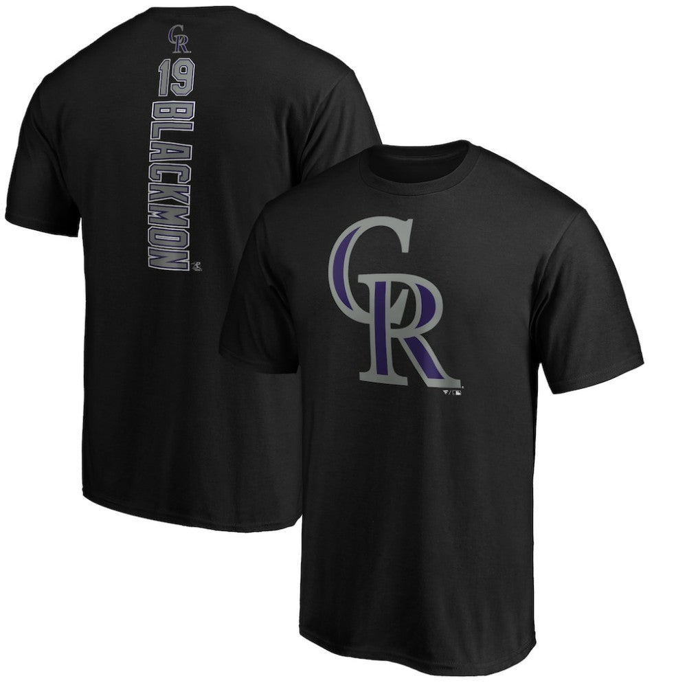 Charlie Blackmon Colorado Rockies Playmaker Name & Number T-Shirt - MLB T-shirts