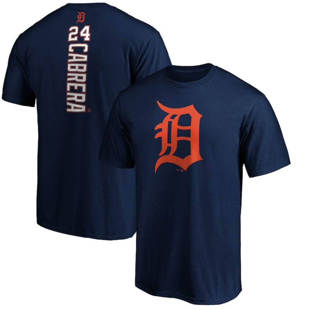 Detroit Tigers Playmaker Name & Number T-Shirt - MLB T-shirts