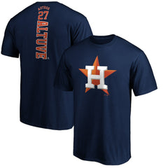 Jose Altuve Houston Astros Playmaker Name & Number T-Shirt - MLB T-shirts