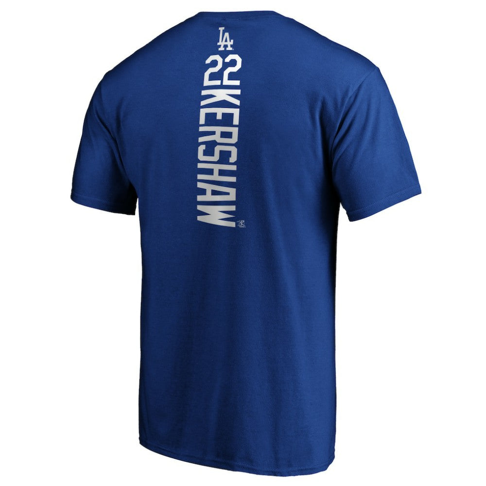 Clayton Kershaw Los Angeles Dodgers Playmaker Name & Number T-Shirt - MLB T-shirts