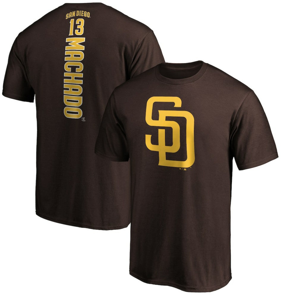 Manny Machado San Diego Padres Playmaker Name & Number T-Shirt - MLB T-shirts