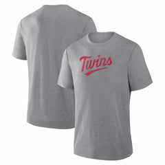 Minnesota Twins Fanatics Play Tribute Tri-Blend T-Shirt - MLB T-shirts