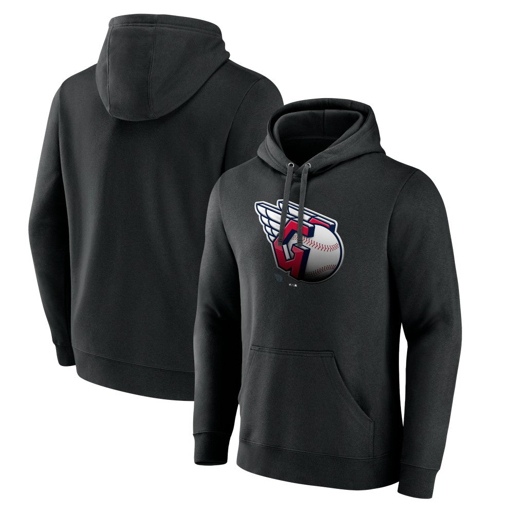Cleveland Guardians Midnight Mascot Pullover Hoodie - MLB Hoodies