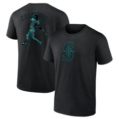 J.P. Crawford Seattle Mariners Double Play Name & Number T-Shirt - MLB T-shirts