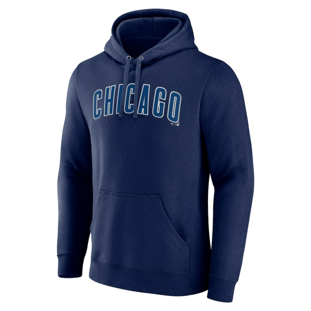 Chicago Cubs Official Wordmark Pullover Hoodie - MLB Hoodies