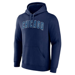 Chicago Cubs Official Wordmark Pullover Hoodie - MLB Hoodies