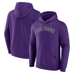 Colorado Rockies Official Wordmark Pullover Hoodie - MLB Hoodies