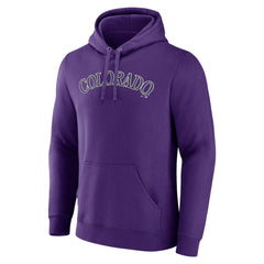 Colorado Rockies Official Wordmark Pullover Hoodie - MLB Hoodies