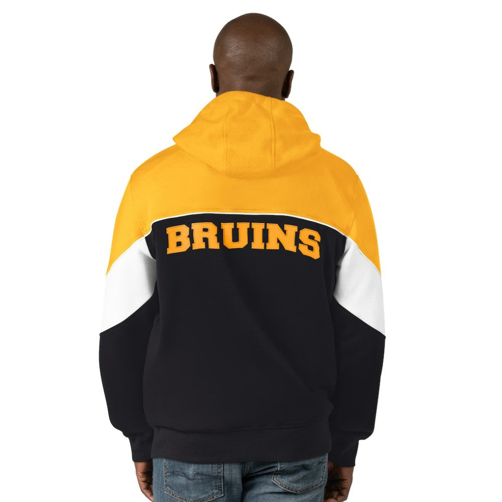 Boston Bruins Starter Power Forward Full-Zip Hoodie -  NHL Hoodies