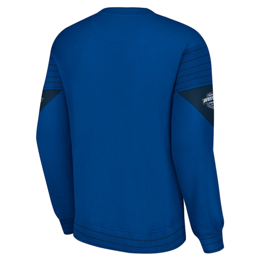 St. Louis Blues Starter Faceoff Pullover Sweatshirt -  NHL Sweatshirts
