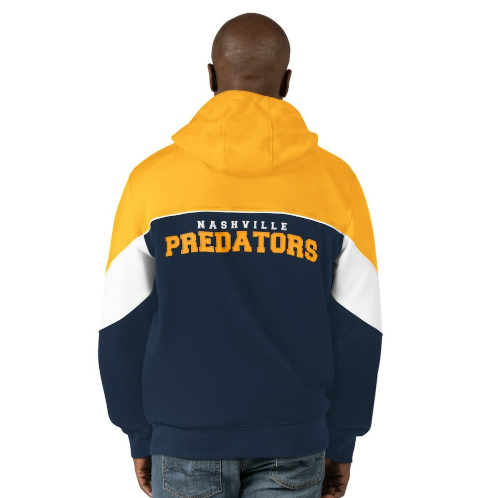 Nashville Predators Starter Power Forward Full-Zip Hoodie -  NHL Hoodies