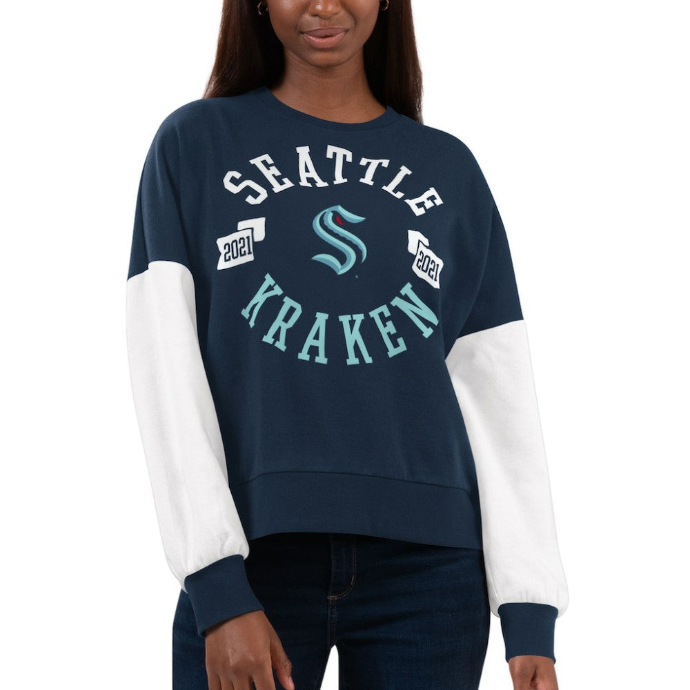 Seattle Kraken G-III 4Her by Carl Banks Women's Team Pride Pullover Sweatshirt -  NHL Sweatshirts