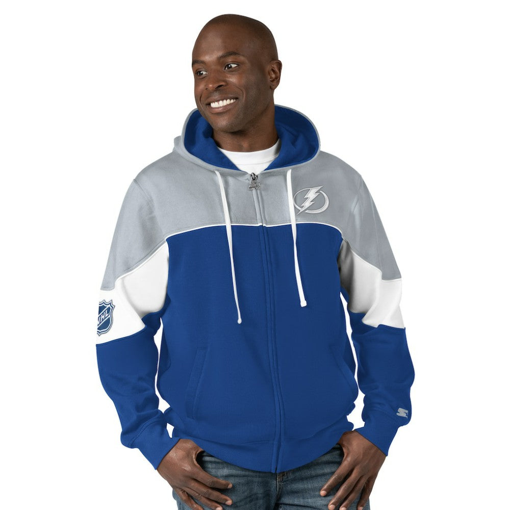 Tampa Bay Lightning Starter Power Forward Full-Zip Hoodie -  NHL Hoodies