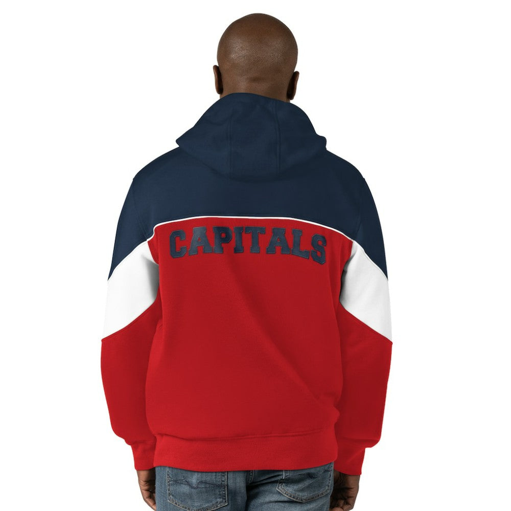 Washington Capitals Starter Power Forward Full-Zip Hoodie -  NHL Hoodies