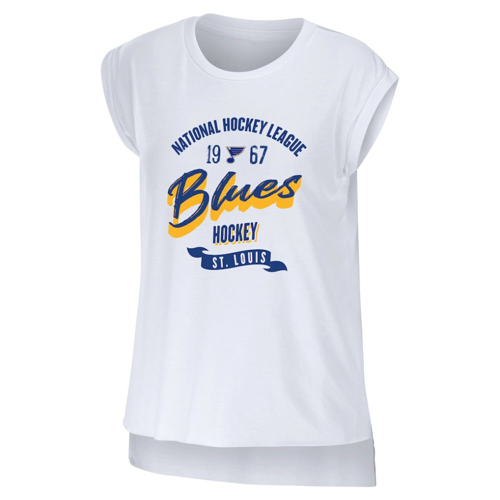 St. Louis Blues WEAR by Erin Andrews Women's Domestic Tank Top -  NHL Tank Top