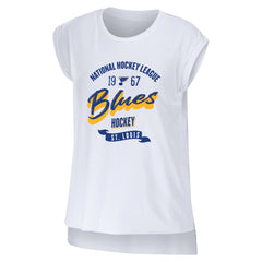 St. Louis Blues WEAR by Erin Andrews Women's Domestic Tank Top -  NHL Tank Top