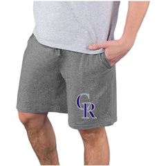 Colorado Rockies Concepts Sport Quest Knit Jam Shorts - MLB Shorts