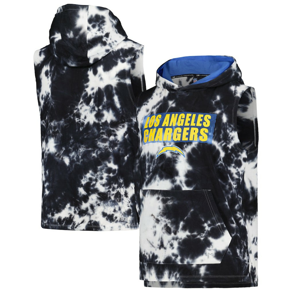 Los Angeles Chargers MSX by Michael Strahan Resistance Sleeveless Pullover Hoodie | NFL On sale