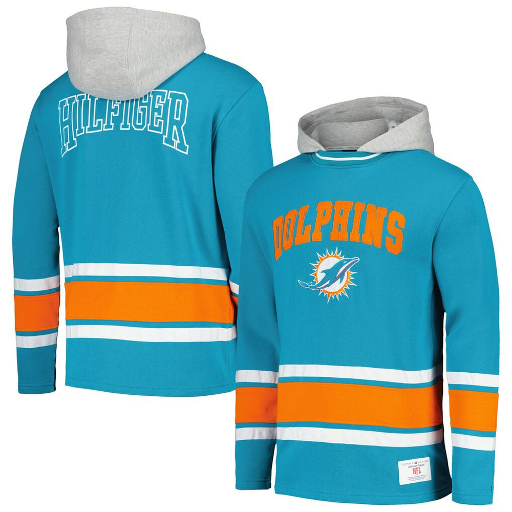 Miami Dolphins Tommy Hilfiger Ivan Fashion Pullover Hoodie | NFL Hot