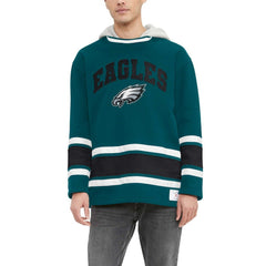 Philadelphia Eagles Tommy Hilfiger Ivan Fashion Pullover Hoodie | NFL Discount