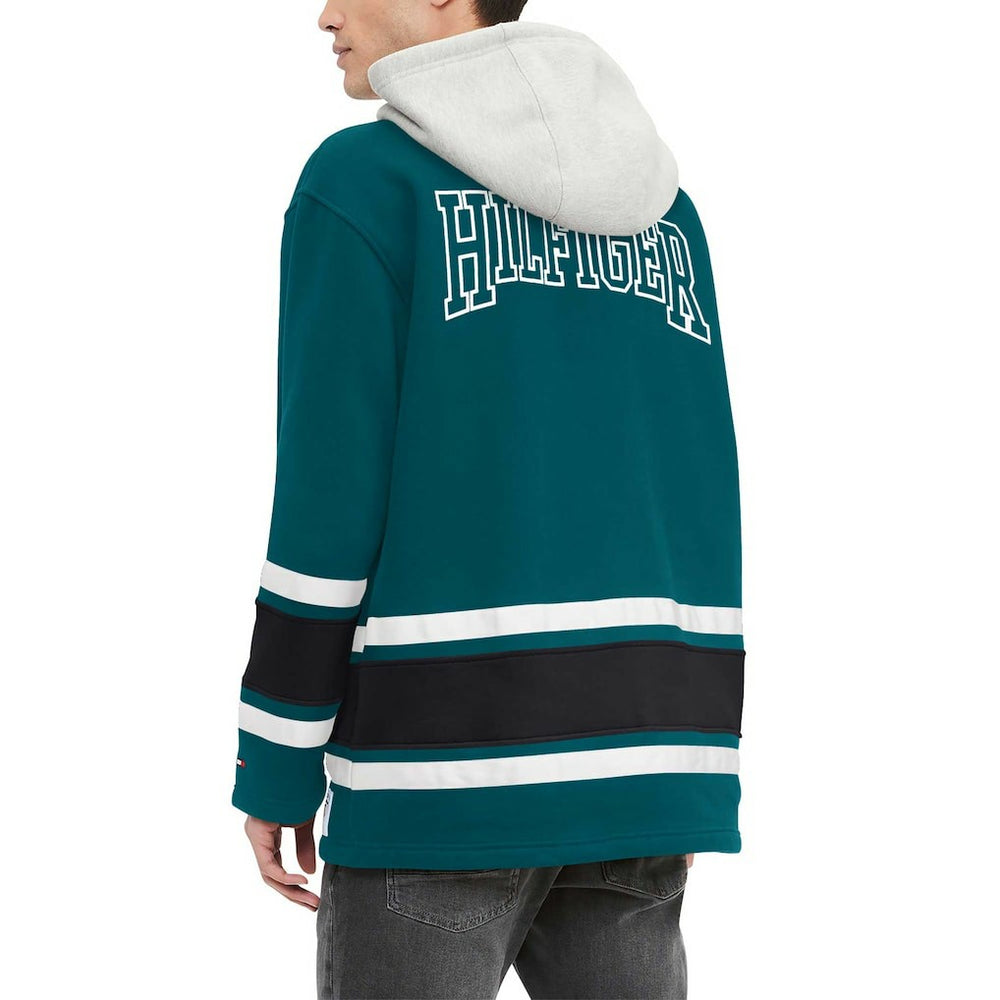 Philadelphia Eagles Tommy Hilfiger Ivan Fashion Pullover Hoodie | NFL Discount