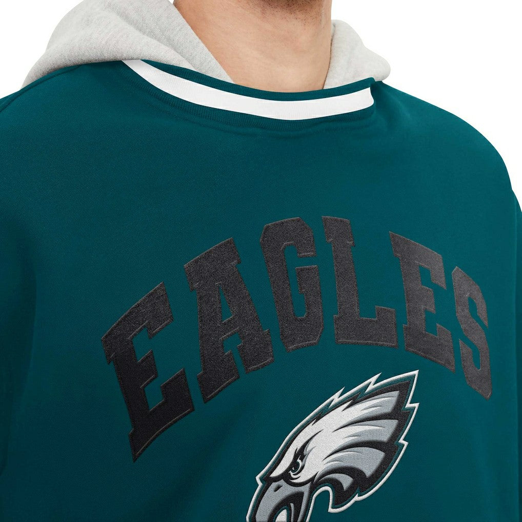 Philadelphia Eagles Tommy Hilfiger Ivan Fashion Pullover Hoodie | NFL Discount