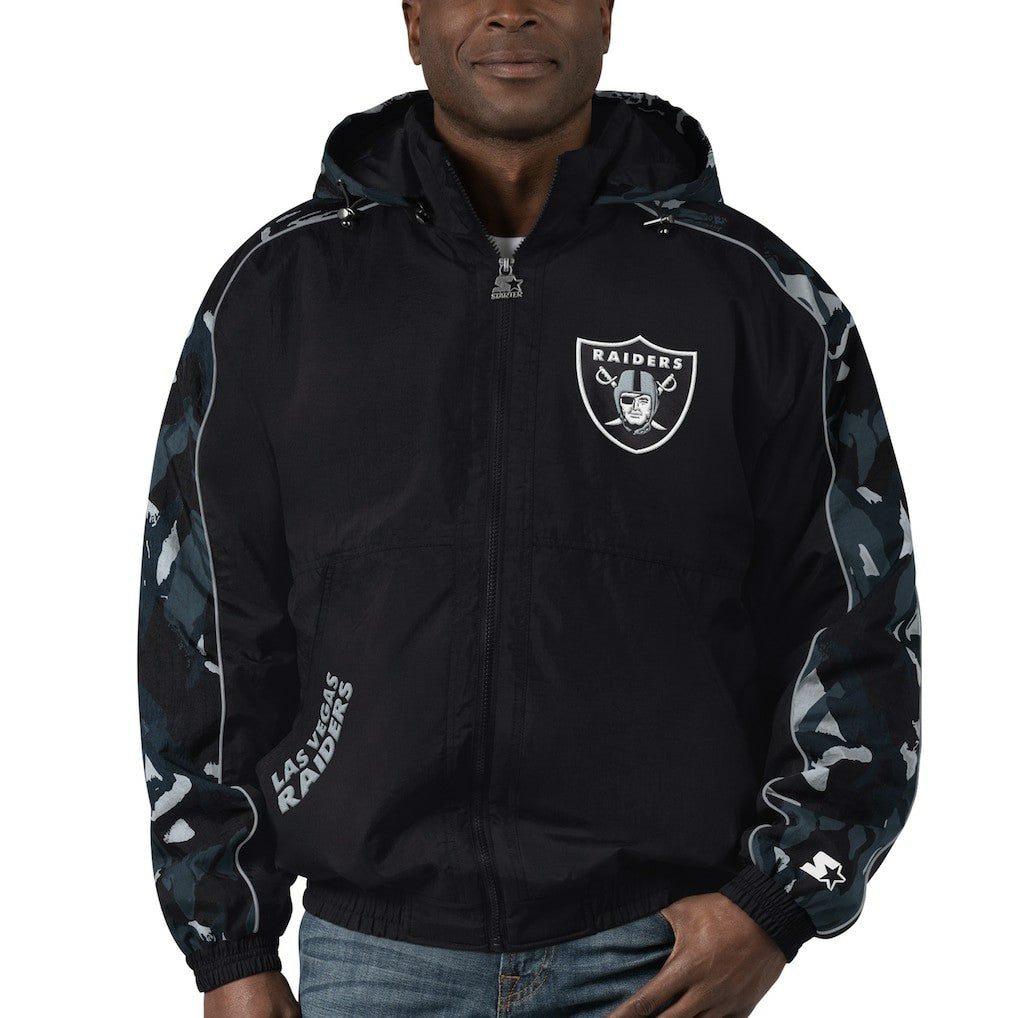 Las Vegas Raiders Starter Thursday Night Gridiron Full-Zip Hoodie | NFL Near me