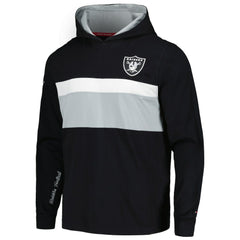 Las Vegas Raiders Tommy Hilfiger Morgan Long Sleeve Hoodie T-Shirt | NFL Discount