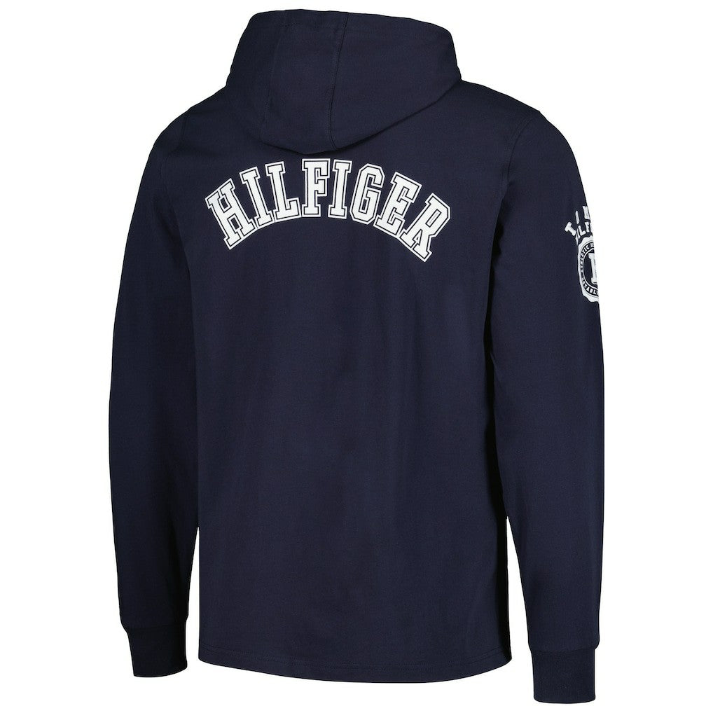 Chicago Bears Tommy Hilfiger Morgan Long Sleeve Hoodie T-Shirt | NFL New