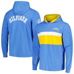Los Angeles Chargers Tommy Hilfiger Morgan Long Sleeve Hoodie T-Shirt | NFL Outlet