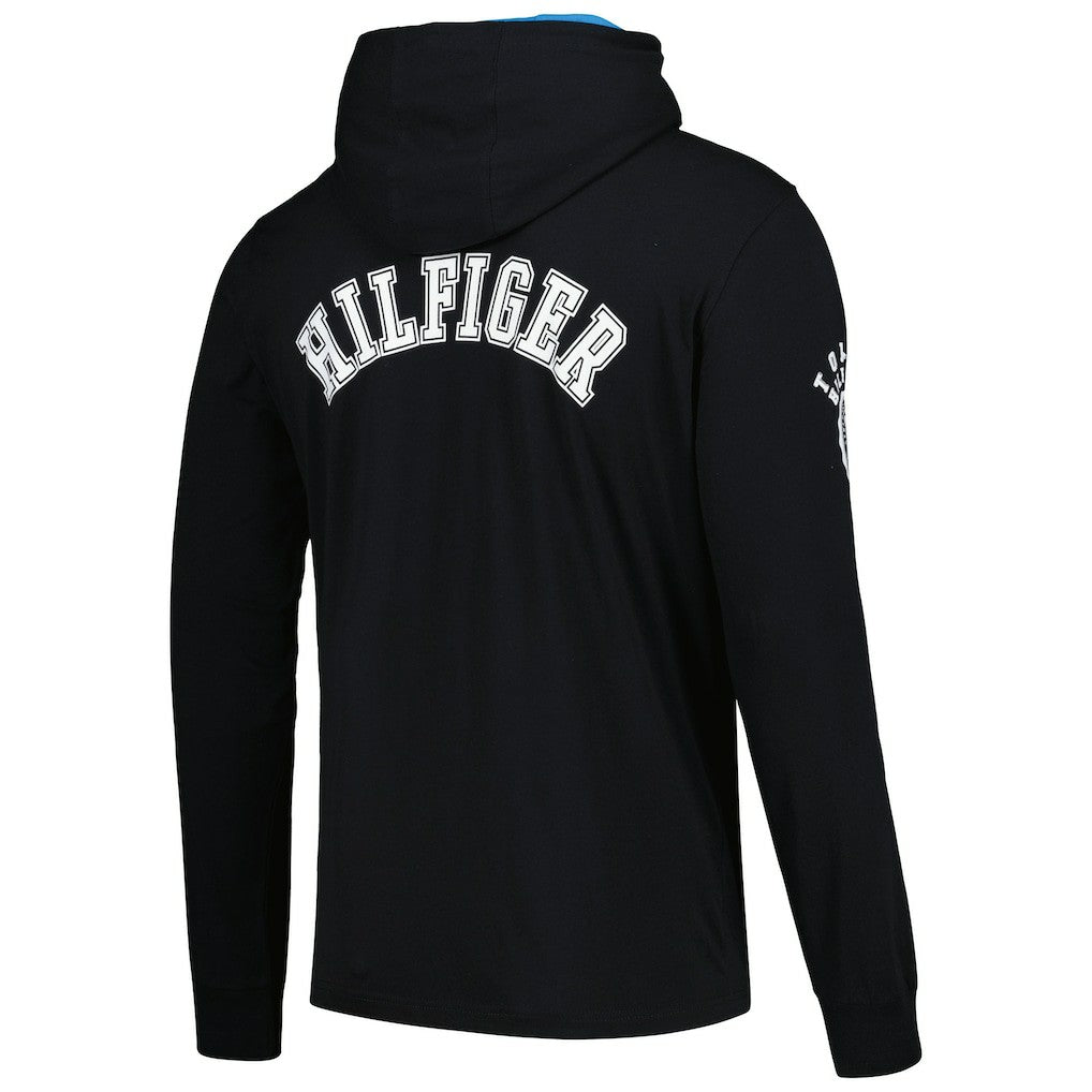 Carolina Panthers Tommy Hilfiger Morgan Long Sleeve Hoodie T-Shirt | NFL Online