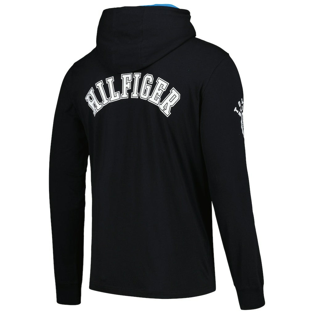 Carolina Panthers Tommy Hilfiger Morgan Long Sleeve Hoodie T-Shirt | NFL Online