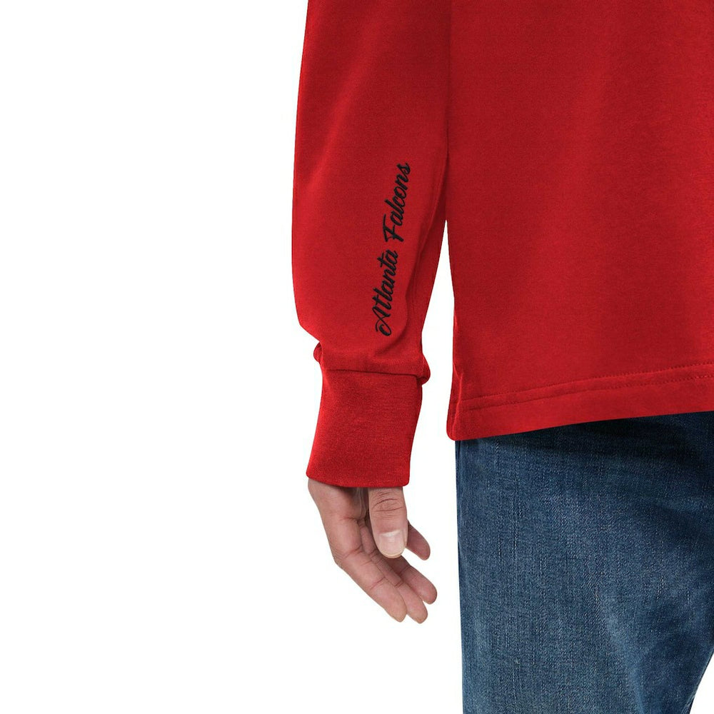 Atlanta Falcons Tommy Hilfiger Morgan Long Sleeve Hoodie T-Shirt | NFL Online