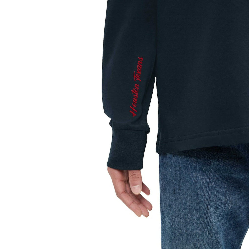 Houston Texans Tommy Hilfiger Morgan Long Sleeve Hoodie T-Shirt | NFL Discount