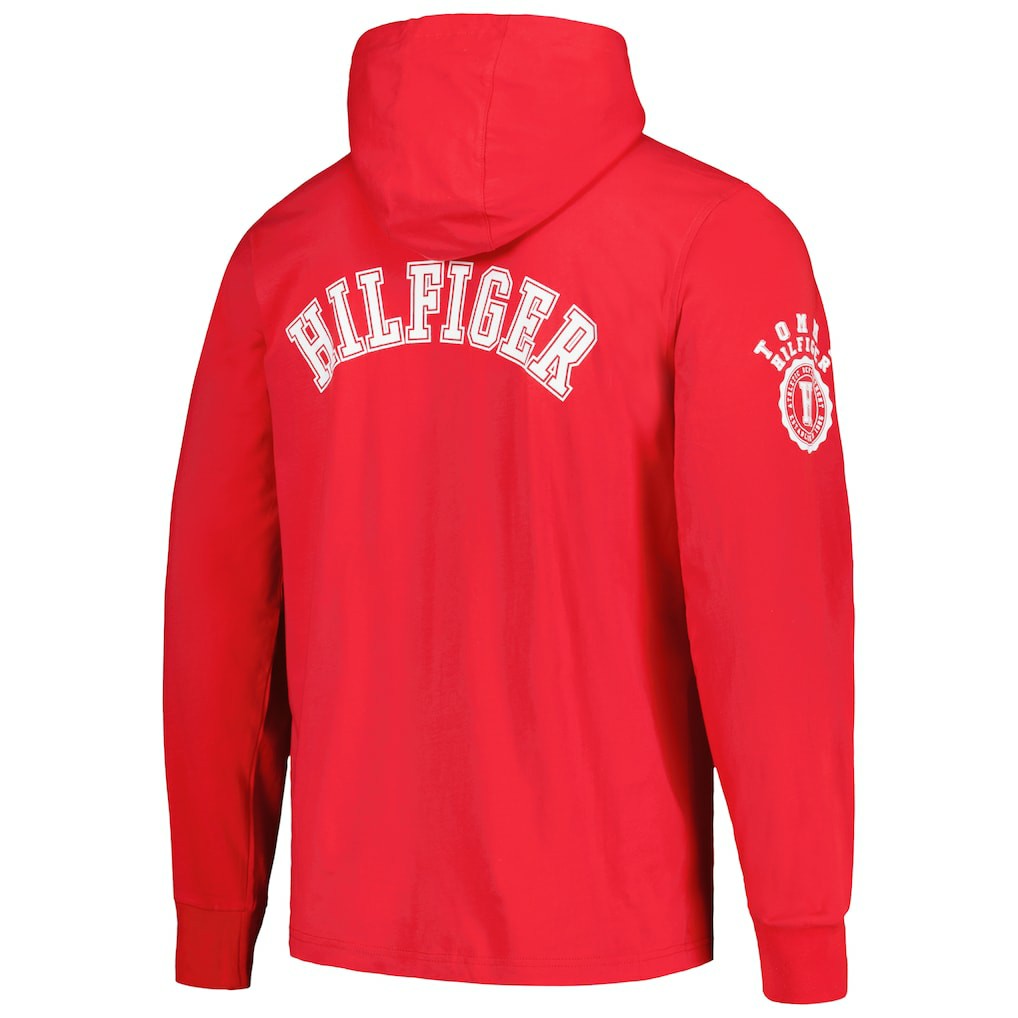 Kansas City Chiefs Tommy Hilfiger Morgan Long Sleeve Hoodie T-Shirt | NFL On sale