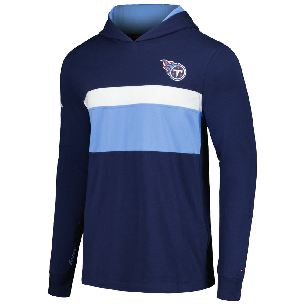 Tennessee Titans Tommy Hilfiger Morgan Long Sleeve Hoodie T-Shirt | NFL Online